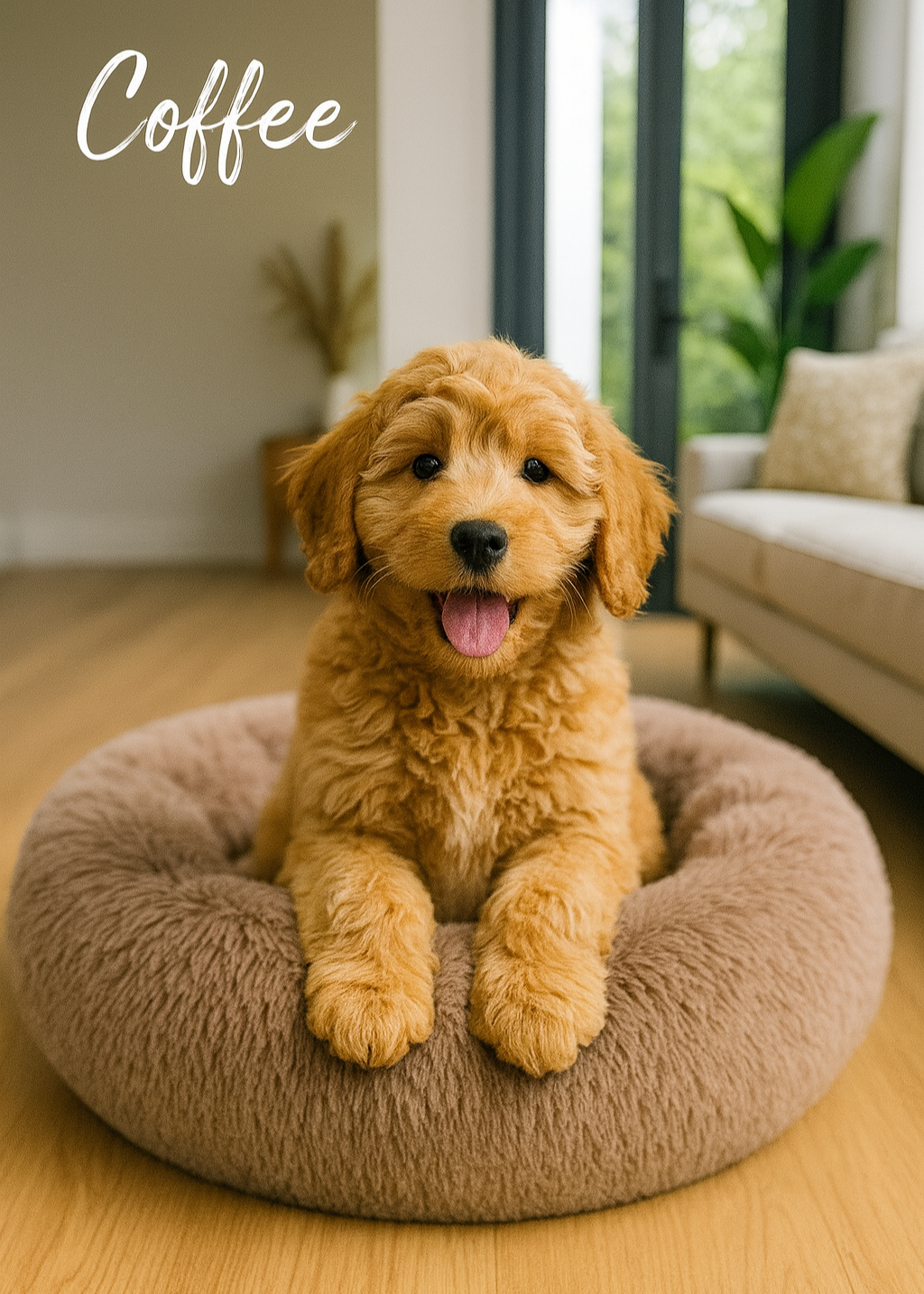 SleepyPup Calming Dog Bed